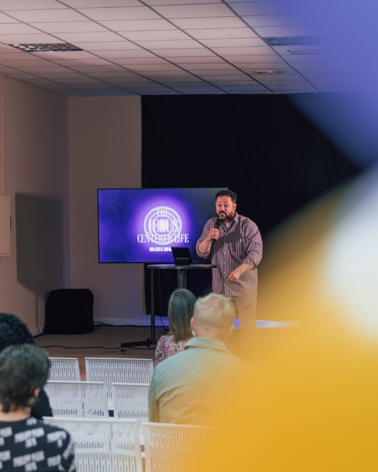 A new space, a borrowed setup, and a series that still had to launch on time